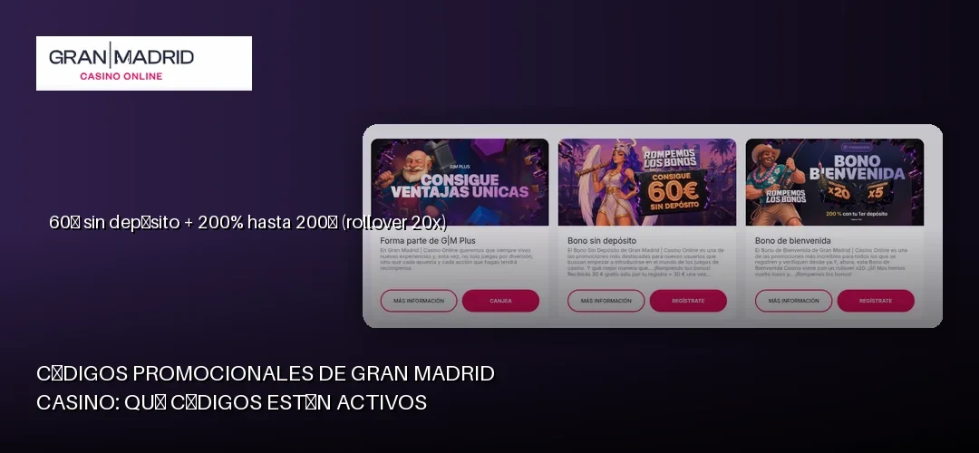 Gran Madrid casino promotional banner