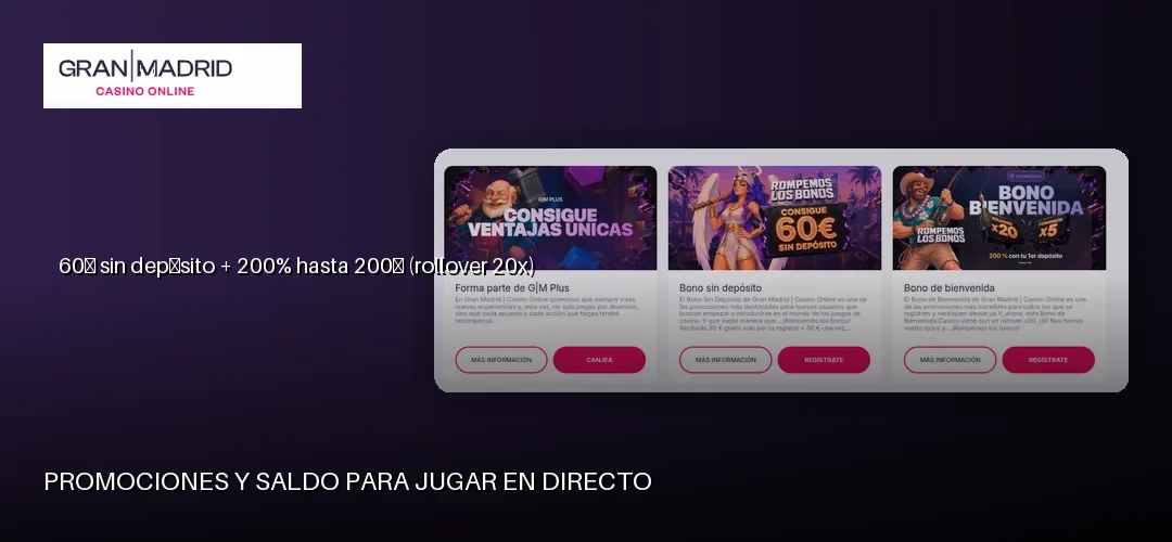 Gran Madrid casino promotional banner