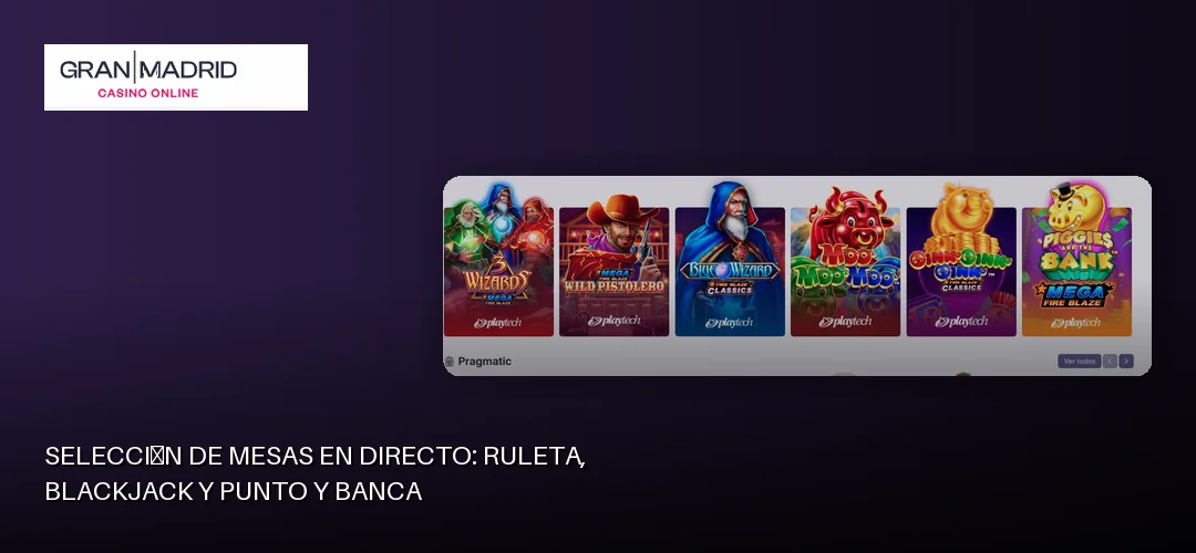 Gran Madrid casino promotional banner